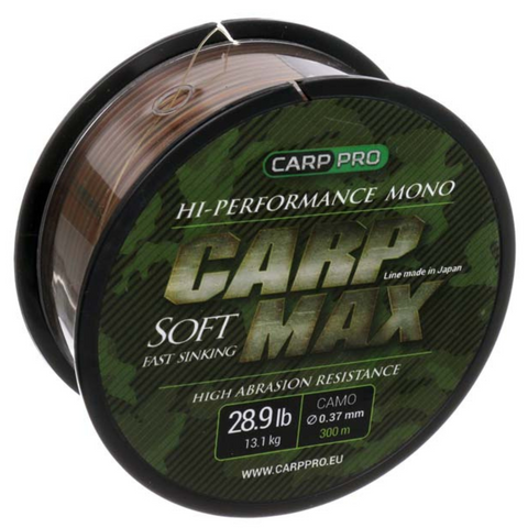 Жилка Carp Pro Carp Max Camo 300m, 0,37mm 78107 фото