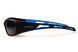 Окуляри поляризаційні BluWater Buoyant-1 Polarized (gray) чорні 4БУОЯ-20П фото 3