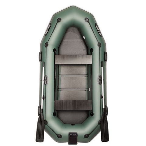 Трехместная гребная Надувная лодка B-280NPD + механічний насос, весла, чохол, рем. комплект 14363BOAT фото