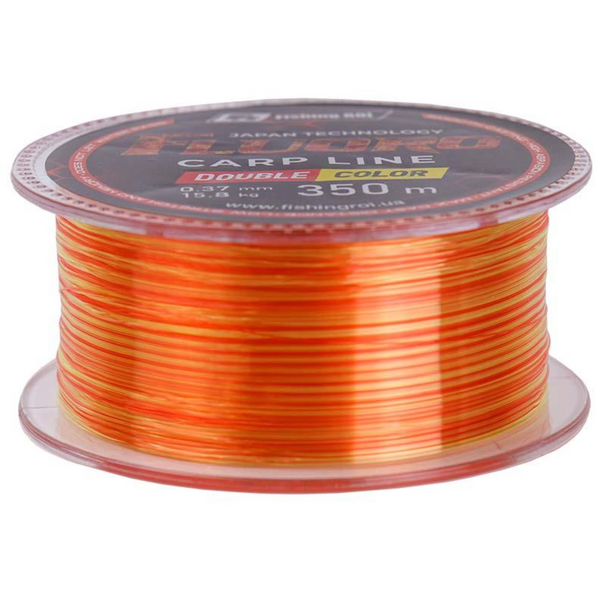 Леска Fishing Roi Fluoro double color 0.286mm 350m 108113 фото