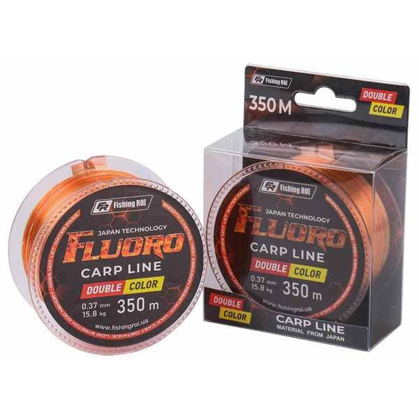 Леска Fishing Roi Fluoro double color 0.286mm 350m 108113 фото