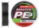 Шнур Select Master PE x4 0,27mm 100m col. Dark-Green 10666 фото 2