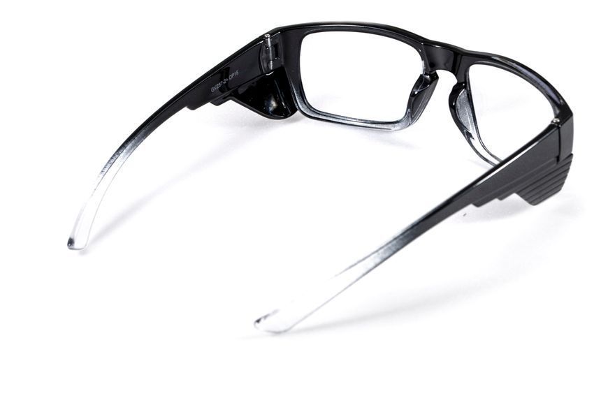Спортивная оправа под диоптрии Global Vision RX-OP-15 Black Gradient (clear) RX-able, прозрачные 1OP15-10 фото