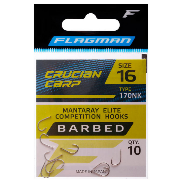 Гачки Flagman Manatray Crucian Carp №18 76564 фото