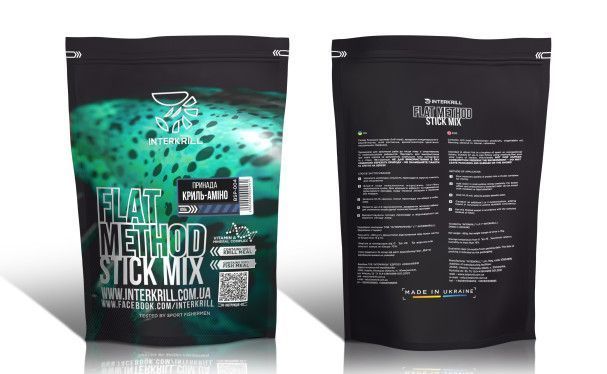Прикормка InterKrill Флэт Метод Стик Микс Криль-Амино 800g 78515 фото Прикормка InterKrill Флэт Метод Стик Микс Криль-Амино 800g 78515 фото