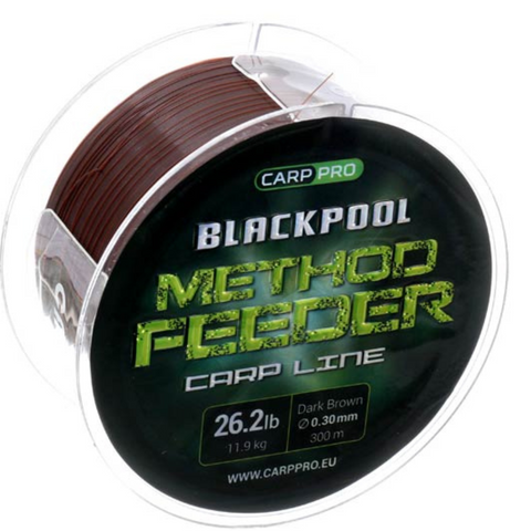 Жилка Carp Pro Blackpool Method Feeder Carp 0,30mm 300m 9997 фото