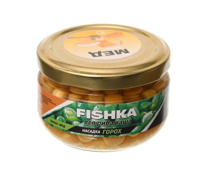 Насадка Fishka Горох 100мл мёд 108048 фото Насадка Fishka Горох 100мл мёд 108048 фото