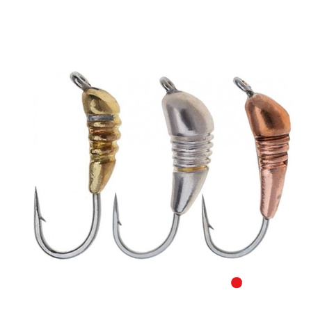 Мормышка вольфрамовая Fishing ROI Куколка с ушком 3mm 0,52gr copper 112430 фото