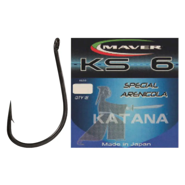 Крючок Maver Katana KS06A №07 (15шт/уп) 112193 фото