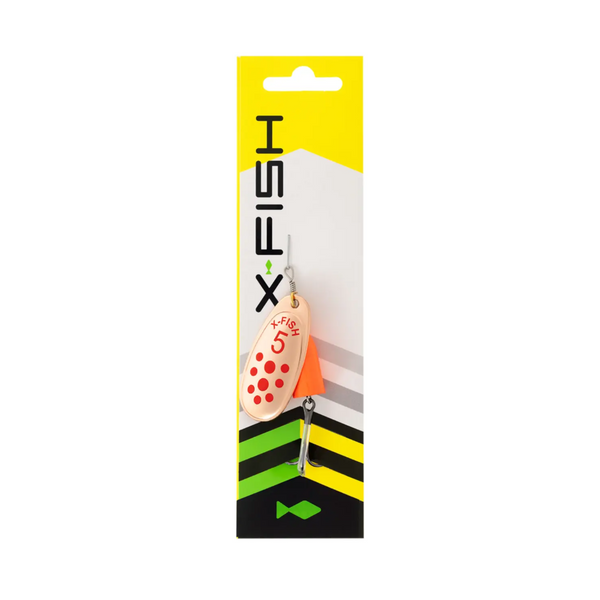 Блесна X-Fish Wolf №5 12,5g Copper fire tiger 111020 фото