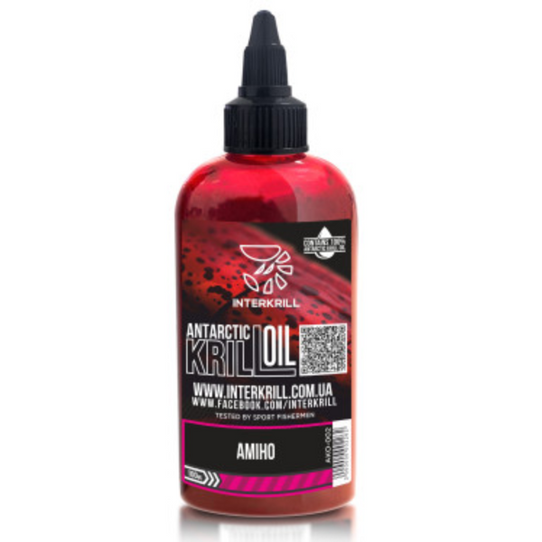 Крилевое масло Interkrill Krill Oil Амино 100ml 78471 фото Крилевое масло Interkrill Krill Oil Амино 100ml 78471 фото
