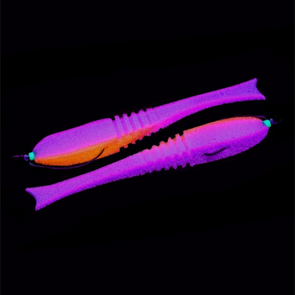 Поролоновая рыбка Dancing Fish 100мм (Reverse Tail) Офсет #313 111606 фото