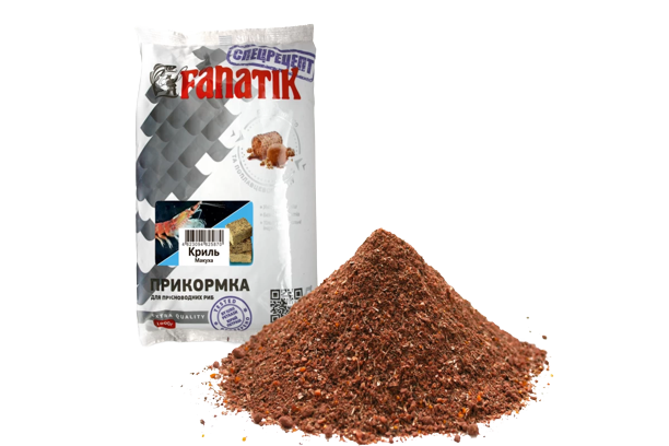 Прикормка Fanatik Жмых Криль 1000g 11976 фото