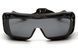Очки защитные с уплотнителем Pyramex Cappture-Plus (gray) Super Anti-Fog H2MAX, серые 2КЕПЧА-П20 фото 2