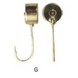 Мормишка вольфрамова Fishing ROI Шайба 4mm 0,58g col. G 10599 фото 1