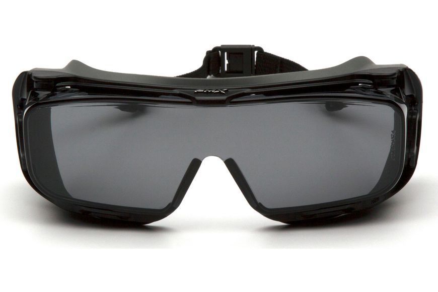 Очки защитные с уплотнителем Pyramex Cappture-Plus (gray) Super Anti-Fog H2MAX, серые 2КЕПЧА-П20 фото