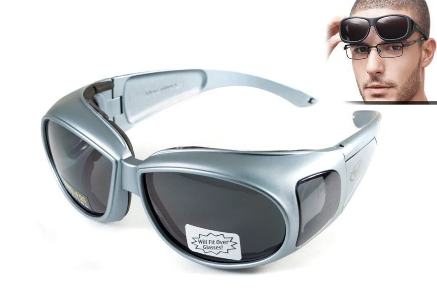 Очки защитные с уплотнителем Global Vision Outfitter Metallic (gray) Anti-Fog, серые 1АУТФ-ц20 фото Очки защитные с уплотнителем Global Vision Outfitter Metallic (gray) Anti-Fog, серые 1АУТФ-ц20 фото