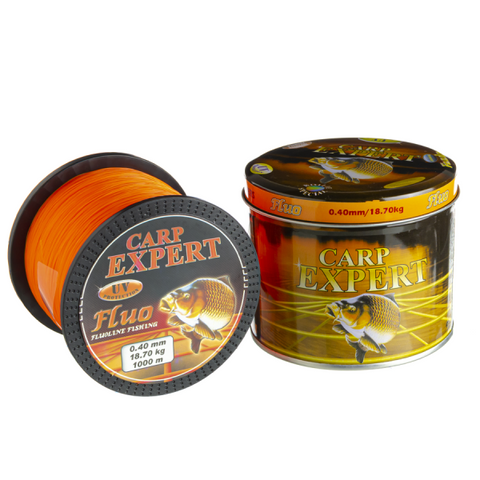 Жилка Carp Expert Uv Fluo Orange 0,25mm 1000m 104937 фото