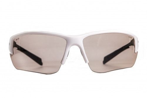 Окуляри фотохромні (захисні) Global Vision Hercules-7 White Photochromic (clear), фотохромні прозорі в білій оправі 1ГЕР724-Б10 фото