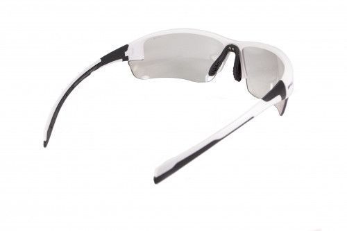 Окуляри фотохромні (захисні) Global Vision Hercules-7 White Photochromic (clear), фотохромні прозорі в білій оправі 1ГЕР724-Б10 фото