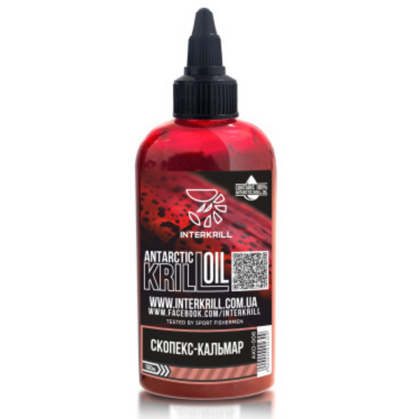 Крилевое масло Interkrill Krill Oil Кальмар 100ml 78472 фото Крилевое масло Interkrill Krill Oil Кальмар 100ml 78472 фото