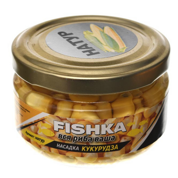 Кукуруза Fishka 100ml Натур 78410 фото Кукуруза Fishka 100ml Натур 78410 фото