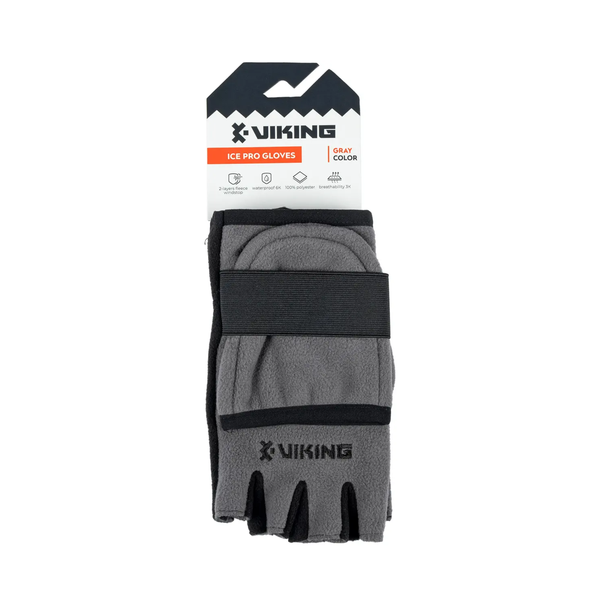 Рукавички Viking Fishing_Одяг Ice Pro Gloves XL (fleece) k:grey-graphite 111404 фото Рукавички Viking Fishing_Одяг Ice Pro Gloves XL (fleece) k:grey-graphite 111404 фото