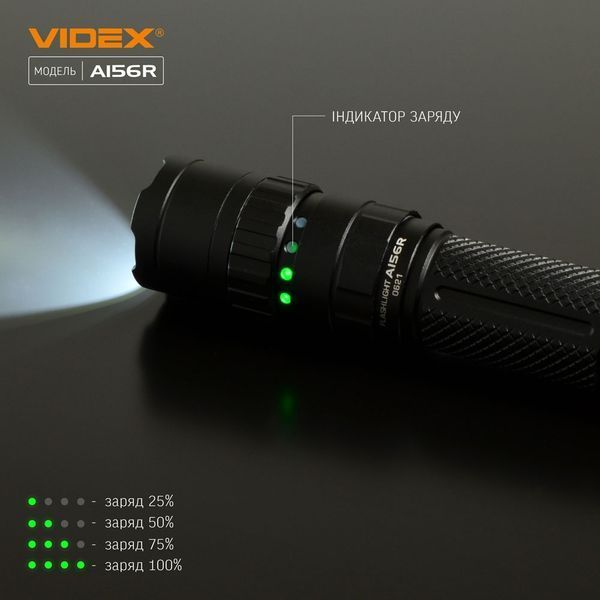 Фонарь ручной Videx VLF-A156R 12077 фото Фонарь ручной Videx VLF-A156R 12077 фото
