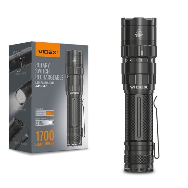 Фонарь ручной Videx VLF-A156R 12077 фото Фонарь ручной Videx VLF-A156R 12077 фото