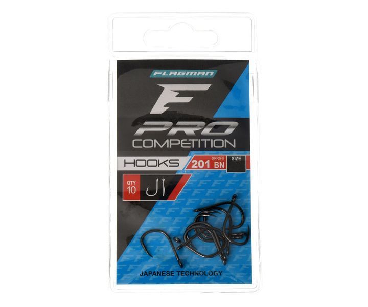 Крючки Flagman Pro Competition 201 Black Nickel №4 78254 фото