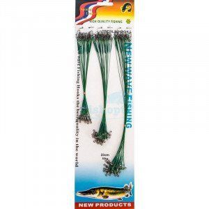 Поводки флюракарбоновые Feіma 15-20-25cm 20кг 9290 фото