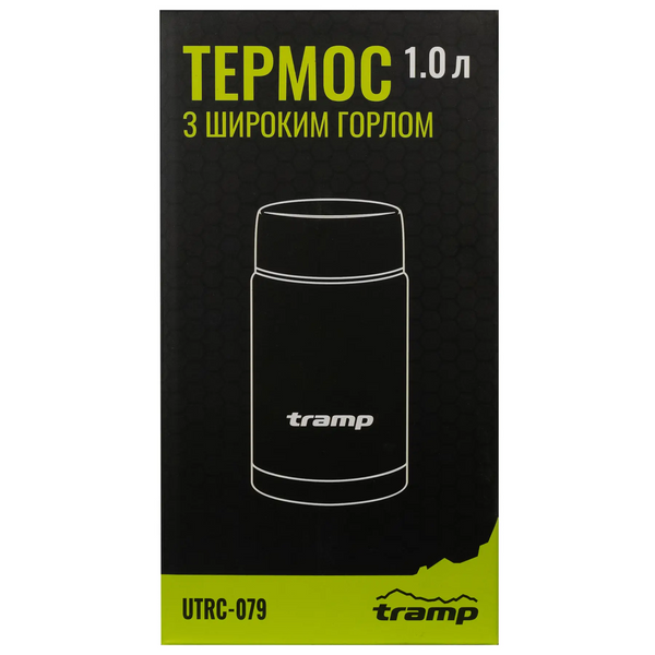 Термос Tramp з широким горлом харчовий 1л 102450 фото