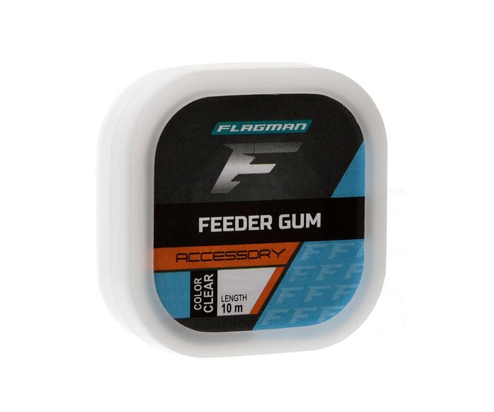 Амортизатор фідерний Flagman Feeder GUM Clear 0.8mm 10m 77176 фото