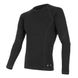 Термофутболка чоловіча Sensor Merino DF LS black L SM11M-black-L фото