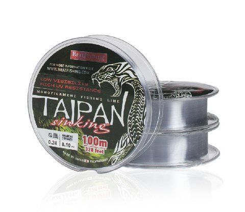 Жилка Bratfishing Taipan Sinking 0,32mm 100m 390 фото