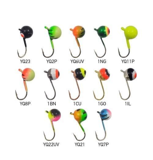 Мормышка вольфрамовая Fishing ROI Шар с ушком окрашен 4mm 0,62g col. YQ22UV 10608 фото Мормышка вольфрамовая Fishing ROI Шар с ушком окрашен 4mm 0,62g col. YQ22UV 10608 фото