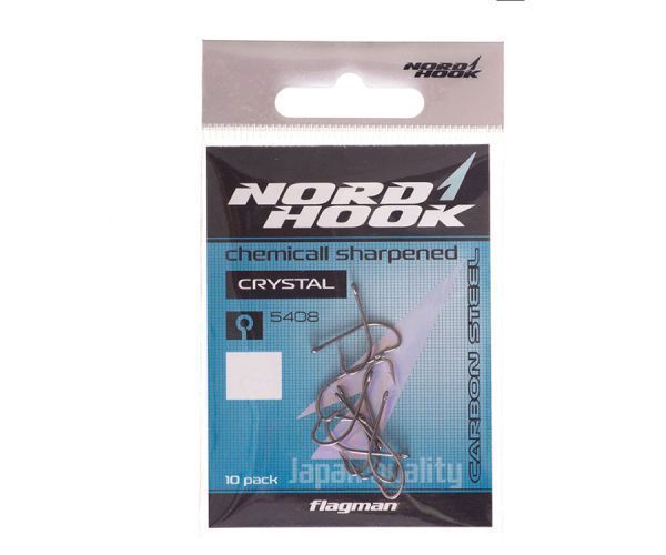 Гачок Flagman Nord Hook 5408 Crystal №4 1253 фото Гачок Flagman Nord Hook 5408 Crystal №4 1253 фото