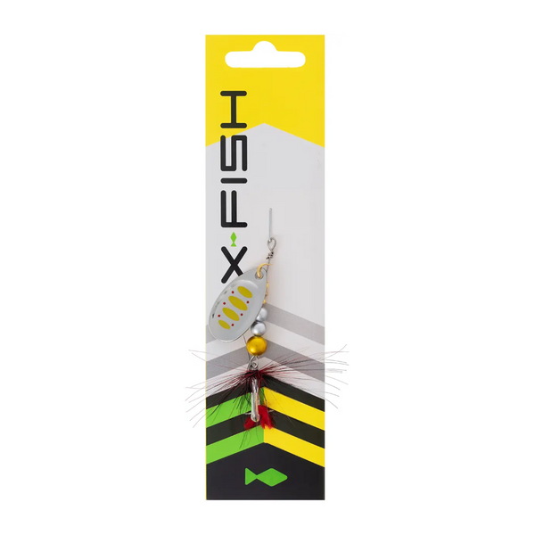 Блесна X-Fish Sirius №3 6.5g Silver GRD 111085 фото Блесна X-Fish Sirius №3 6.5g Silver GRD 111085 фото