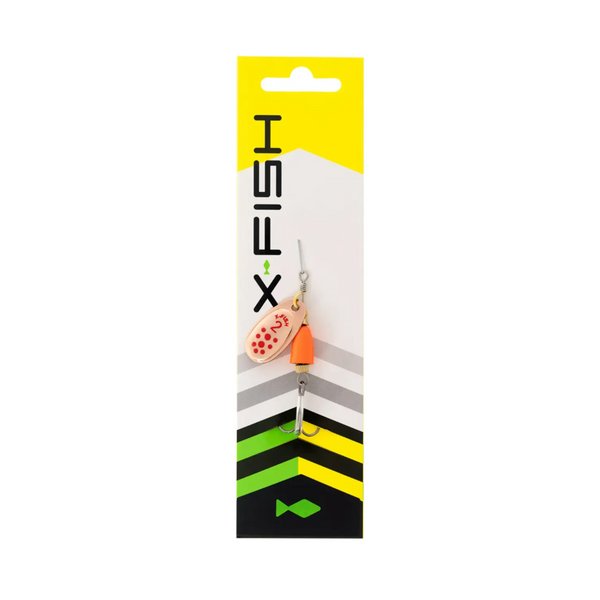 Блесна X-Fish Wolf №2 5g Copper fire tiger 111017 фото Блесна X-Fish Wolf №2 5g Copper fire tiger 111017 фото
