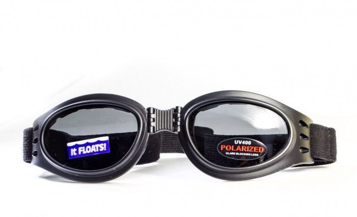 Окуляри поляризаційні BluWater Drifter Polarized (gray) чорні 4ДРИФ-20П фото