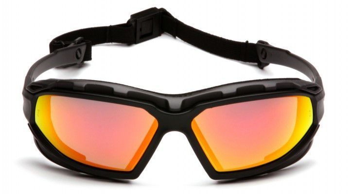 Очки защитные с уплотнителем Pyramex Highlander-PLUS (sky red mirror) Anti-Fog, красные зеркальные 2ХАИЛ-92П фото Очки защитные с уплотнителем Pyramex Highlander-PLUS (sky red mirror) Anti-Fog, красные зеркальные 2ХАИЛ-92П фото