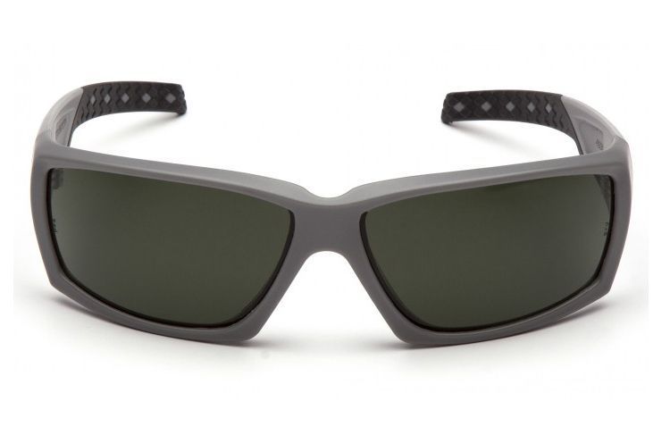 Очки защитные открытые Venture Gear Tactical OverWatch Gray (forest gray) Anti-Fog, чёрно-зелёные в серой оправе 3ОВЕР-У21 фото Очки защитные открытые Venture Gear Tactical OverWatch Gray (forest gray) Anti-Fog, чёрно-зелёные в серой оправе 3ОВЕР-У21 фото