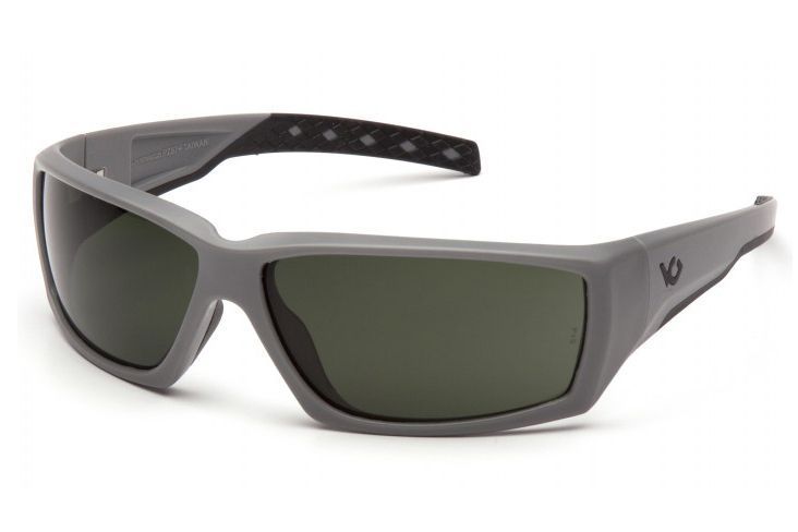 Очки защитные открытые Venture Gear Tactical OverWatch Gray (forest gray) Anti-Fog, чёрно-зелёные в серой оправе 3ОВЕР-У21 фото Очки защитные открытые Venture Gear Tactical OverWatch Gray (forest gray) Anti-Fog, чёрно-зелёные в серой оправе 3ОВЕР-У21 фото
