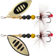 Блесна X-Fish Orbit №5 14g Nikel gold 111155 фото