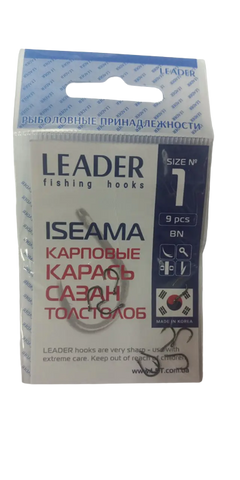 Гачок Leader Iseama №9 456 фото