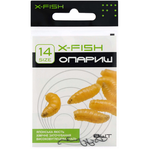 Крючок X-Fish Опарыш №8 104433 фото