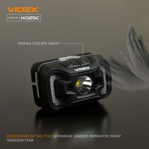 Ліхтар Vіdex VLF-H025C Cree XTE 5W+COB 2135 фото