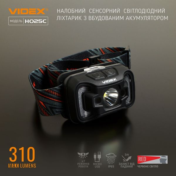 Ліхтар Vіdex VLF-H025C Cree XTE 5W+COB 2135 фото