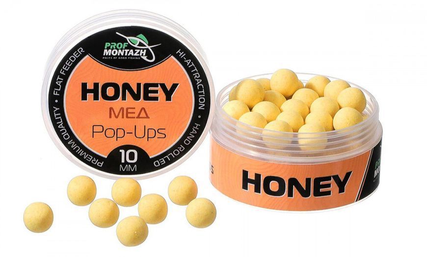 Бойлы POP UPS Мед 10мм Honey 3546 фото Бойлы POP UPS Мед 10мм Honey 3546 фото