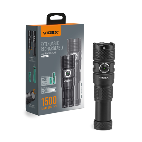 Портативный светодиодный фонарик Videx VLF-A298 112942 фото